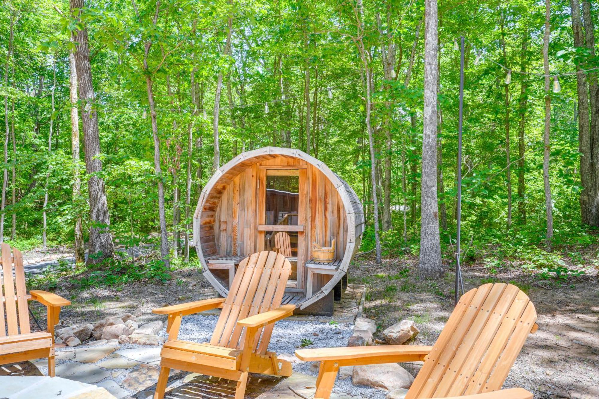 Monteagle Cabin With Swim Spa, Sauna And Fire Pit! Zewnętrze zdjęcie