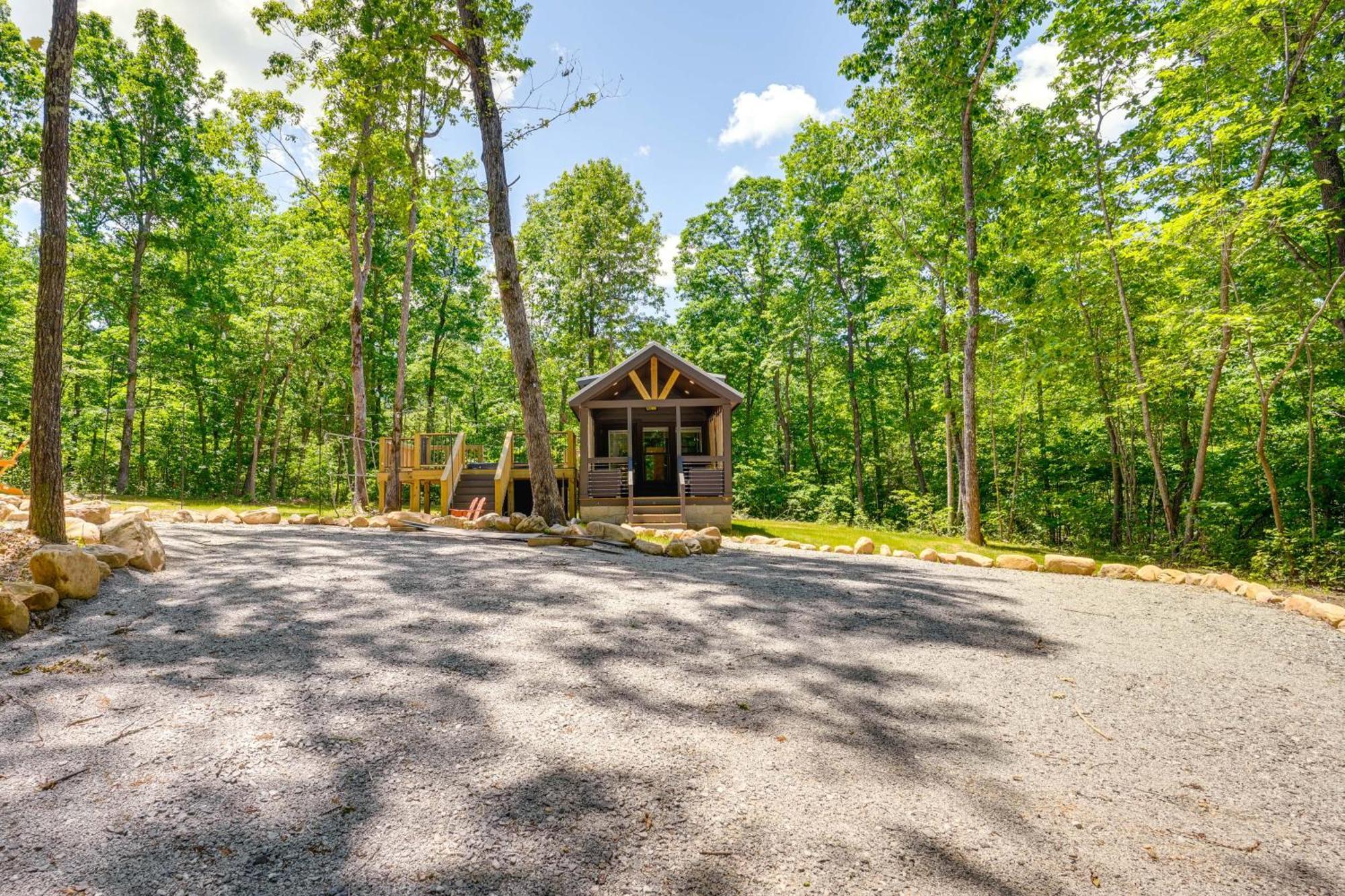 Monteagle Cabin With Swim Spa, Sauna And Fire Pit! Zewnętrze zdjęcie